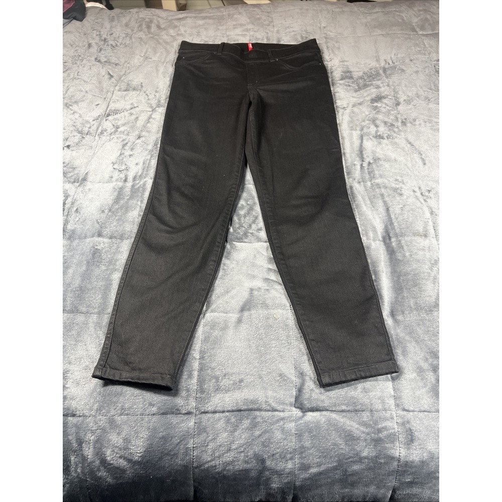 Spanx Jeans Womens L Black Spanxshape Everywear‎ Spanks Stretch